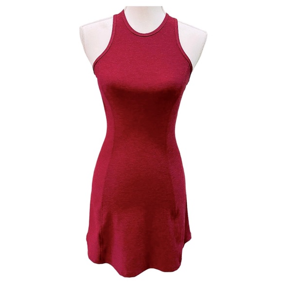 Outdoor Voices Dresses & Skirts - Outdoor Voices Athena Dress XS NWT Shiraz Red Heather